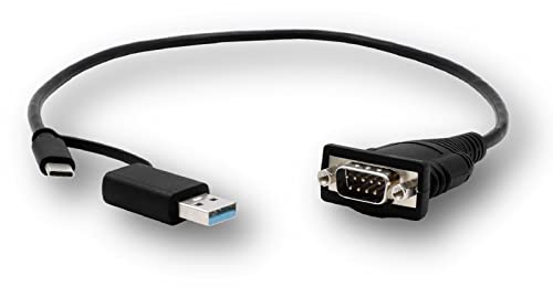 EX-23001 USB 2.0 zu 1 x Seriell RS-232 mit 9 Pin Stecker FTDI Chip-Set von Exsys