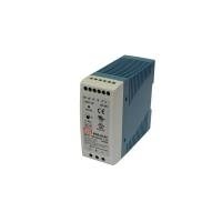 Exsys Single Output Industrial DIN Rail Power Supply, 40W, Output: 24V/40W/1.7A, Input: 85~264VAC, 0.7A von Exsys