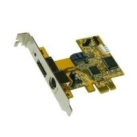 Low Profile S-ATA 2 PCIe RAID 0/1 Controller. 1+1 HDD, Exsys® [EX-3500-L] von Exsys