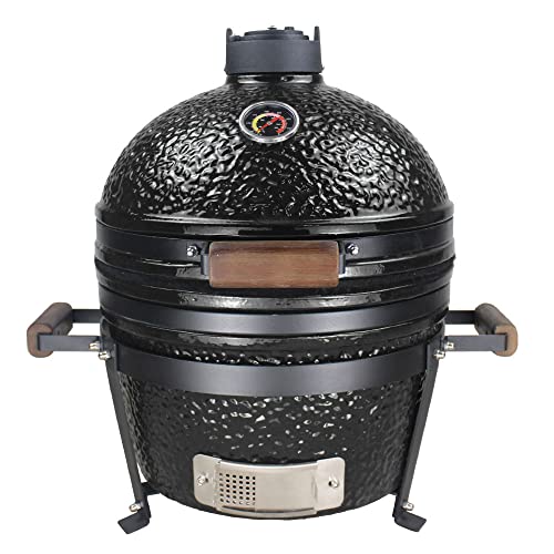 ARTS-Nature 16 Zoll Keramikgrill Kamado-Grill BBQ Smoker Elite schwarz von ExtaSea