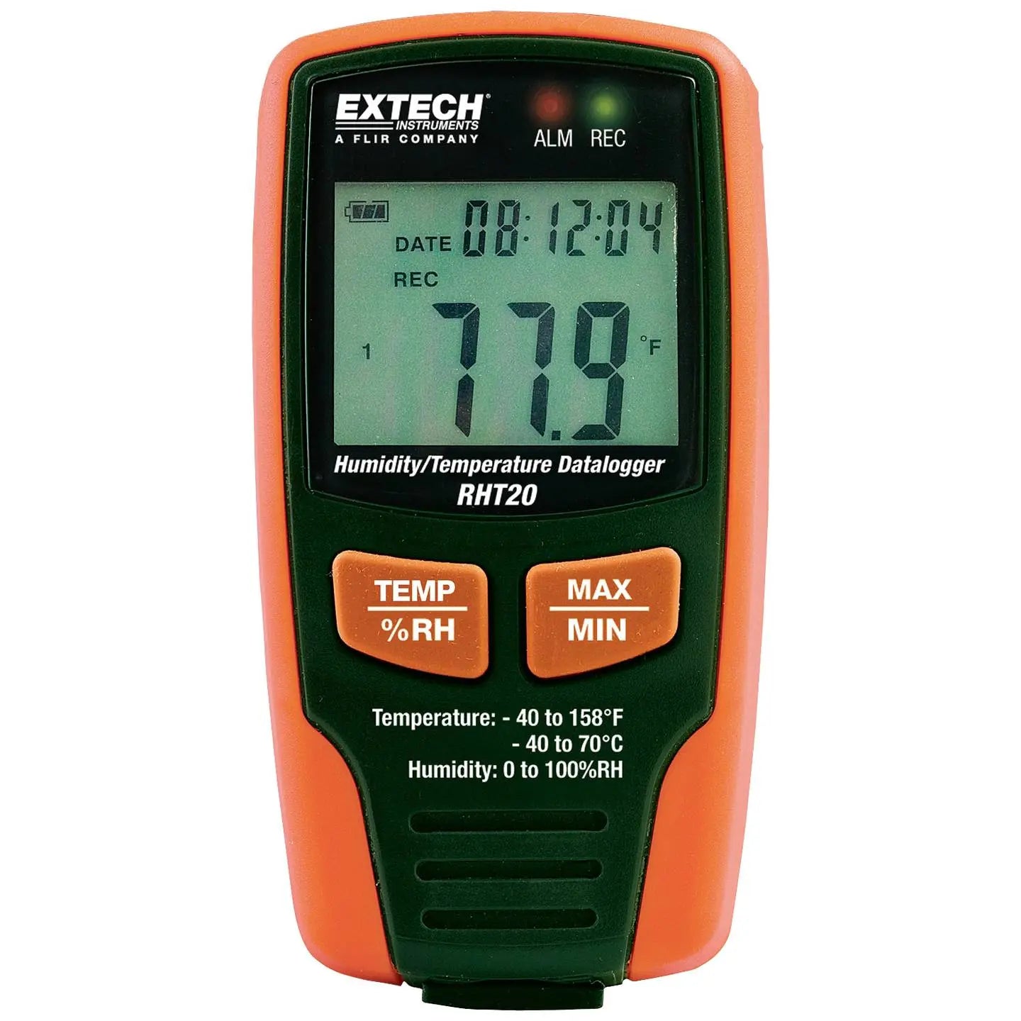 B-Ware Extech Datenlogger Messgerät Luftfeuchtigkeits Temperatur Usb Lcd Programmier766 von Extech