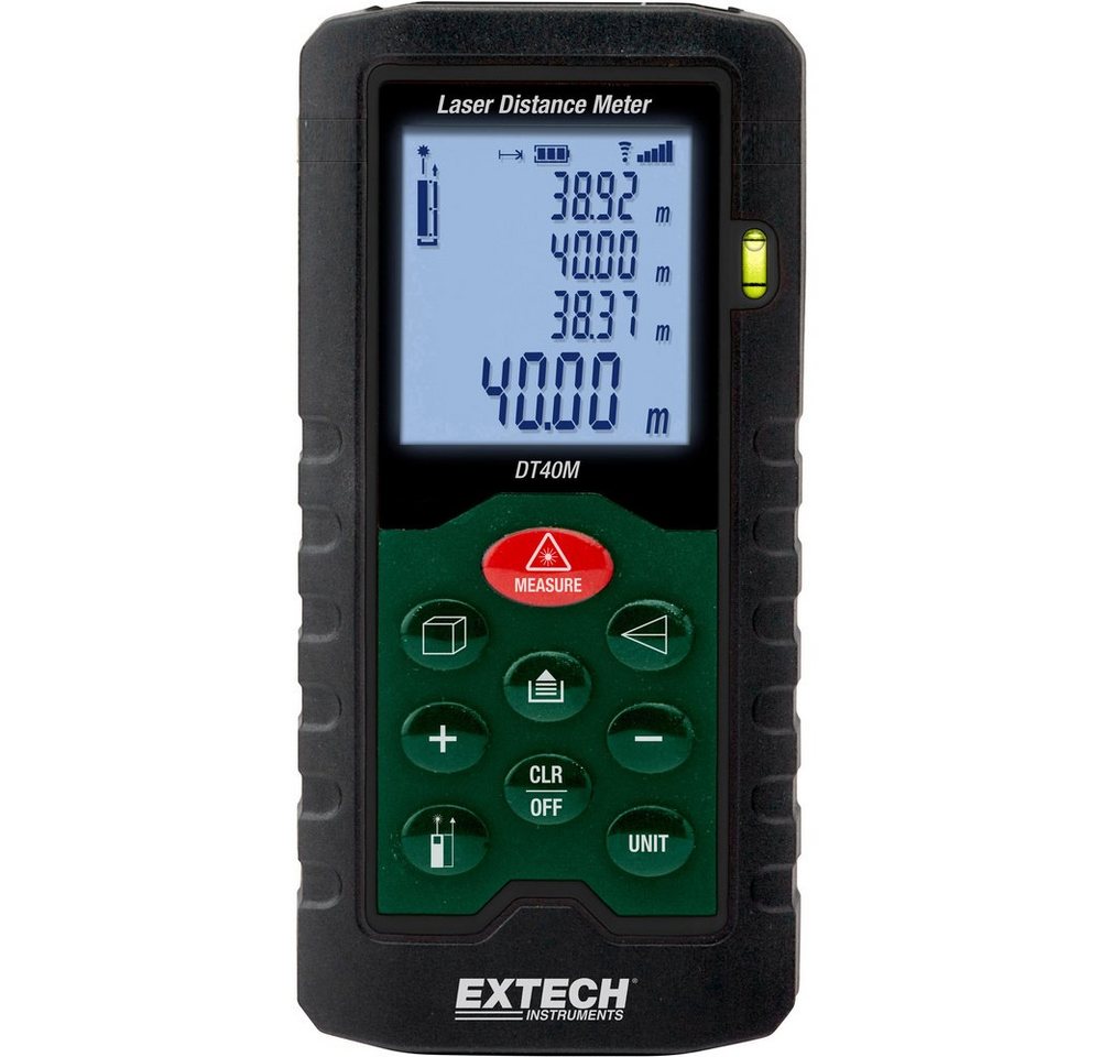 Extech Entfernungsmesser Extech DT100M Laser-Entfernungsmesser 100 m, (DT100M) von Extech