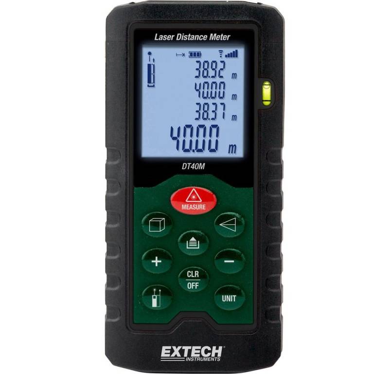 Extech Entfernungsmesser Extech DT100M Laser-Entfernungsmesser 100 m, (DT100M) von Extech