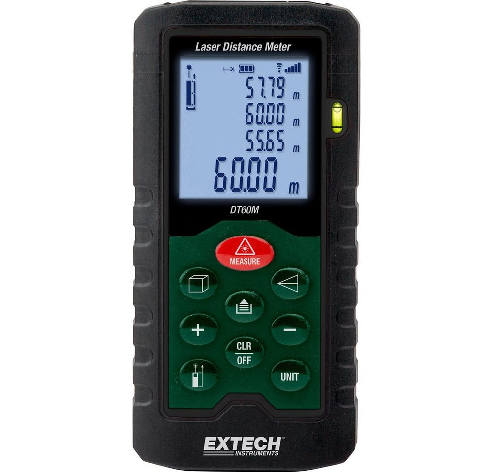 Extech Entfernungsmesser Extech DT60M Laser-Entfernungsmesser 60 m, (DT60M) von Extech