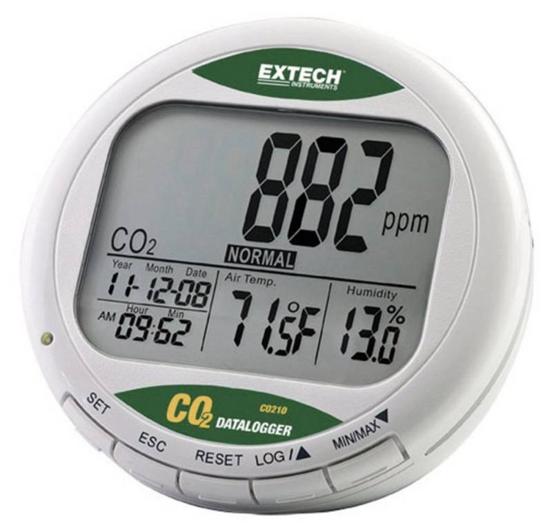 Extech Extech CO210 Kohlendioxid-Messgerät 0 - 9999 ppm Gasmelder von Extech