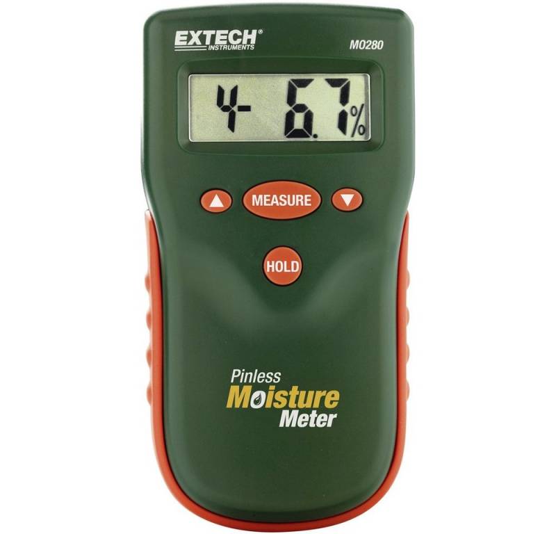 Extech Feuchtigkeitsmesser Extech MO280 Materialfeuchteindikator Messbereich Baufeuchtigkeit (Be von Extech