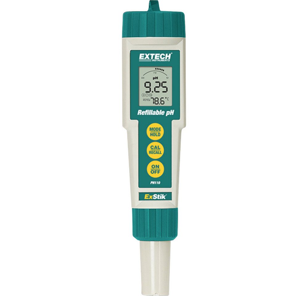 Extech Feuchtigkeitsmesser Extech PH110 pH-Messgerät pH-Wert, Temperatur Extech Feuchtigkeitsmesser Extech PH110 pH-Messgerät pH-Wert, Temperatur von Extech