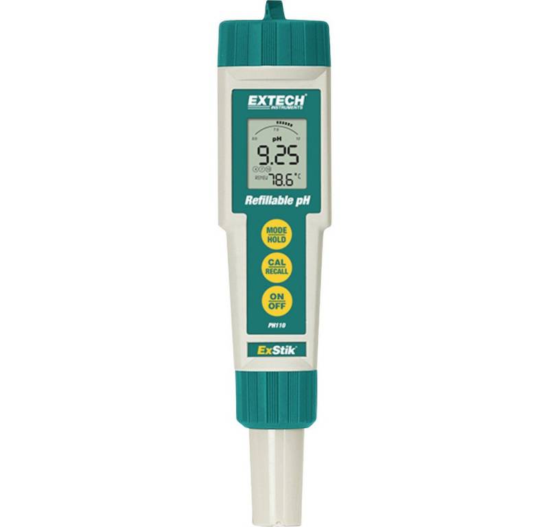 Extech Feuchtigkeitsmesser Extech PH110 pH-Messgerät pH-Wert, Temperatur von Extech