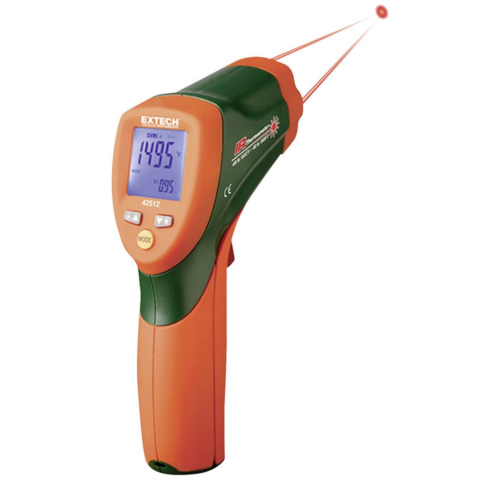 Extech Infrarot-Thermometer Extech 42512 Infrarot-Thermometer Optik 30:1 -50 - +1000 °C Extech Infrarot-Thermometer Extech 42512 Infrarot-Thermometer Optik 30:1 -50 - +1000 °C von Extech