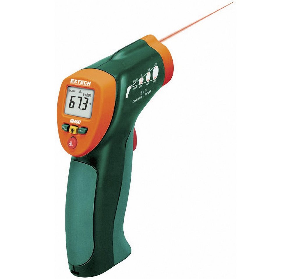 Extech Infrarot-Thermometer Extech IR400 Infrarot-Thermometer Optik 8:1 -20 - +332 °C von Extech