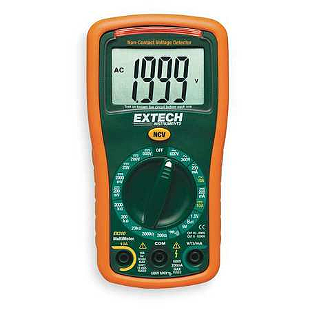 Extech Mini Digital Multimeter600 V2000 K Ohms Ex310 Voltmeter Messgerät Tester B-Ware Extech Mini Digital Multimeter600 V2000 K Ohms Ex310 Voltmeter Messgerät Tester B-Ware von Extech