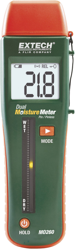 Extech Mo260 Materialfeuchtemessgerät Messbereich Baufeuchtigkeit Messgerät B-Ware Extech Mo260 Materialfeuchtemessgerät Messbereich Baufeuchtigkeit Messgerät B-Ware von Extech