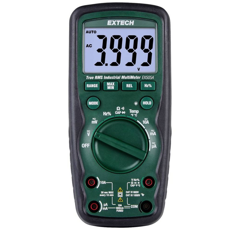 Extech Multimeter Hochleistungs-Industrie-Multimeter-Kit EX505A-K von Extech