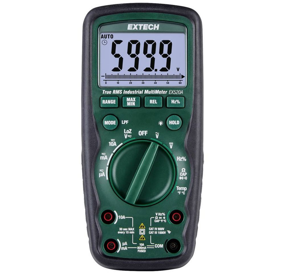 Extech Multimeter Hochpräzises True-RMS-Multimeter (0.09% Extech Multimeter Hochpräzises True-RMS-Multimeter (0.09% von Extech