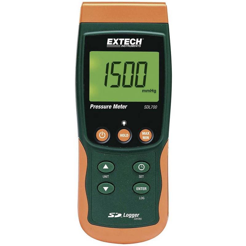 Extech SDL700 Druck-Messgerät Gase Flüssigkeiten 0.002 - 20 bar Datenlogger von Extech