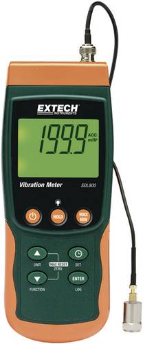 Extech SDL800 Vibrationsmessgerät ±5% von Extech