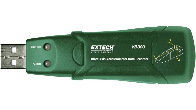 Extech   Vb300 3 Achsen Beschleunigungsmesser Datenlogger Schwingungsmesser  B-Ware von Extech