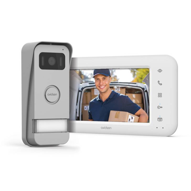 Extel Türsprechanlage Elia Smart 2  7 Zoll-Touchscreen, 2 Draht-Technik von Extel