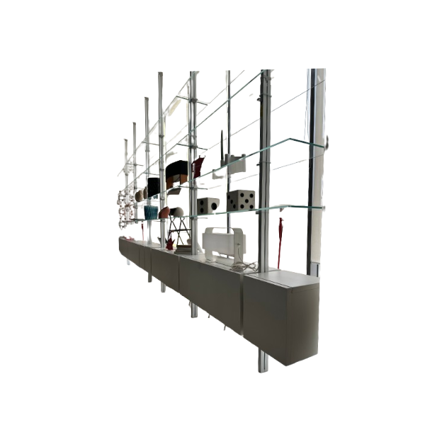 Modulares Regalsystem aus Aluminium von Massimo Bianchi, Extendo von Extendo