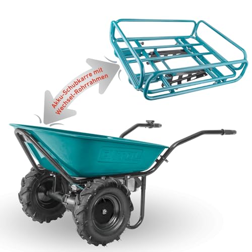 Extol Industrial elektrische Schubkarre mit Akku I Motorschubkarre Plus ausziehbaren Rohrrahmen I Akkuschubkarre mit 100L Mulde & 260kg Traglast I 40V Li-Ion mit 6000mAh Extol Industrial elektrische Schubkarre mit Akku I Motorschubkarre Plus ausziehbaren Rohrrahmen I Akkuschubkarre mit 100L Mulde & 260kg Traglast I 40V Li-Ion mit 6000mAh von Extol Industrial