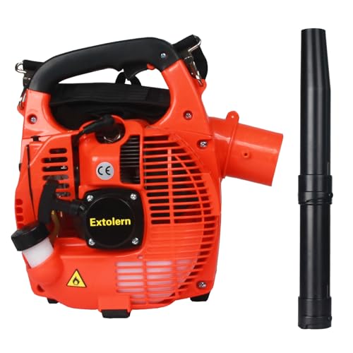 Extolern Pneumatisches Gebläse, 26cc, Hochleistungs, Benzin, Luftgekühlt, 2-Takt, 353 Cubic Feet Pro Minute, 1.2 HP, Laufrad Gebläse, Schneefräse, Rasengebläse von Extolern