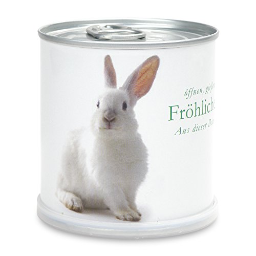 ExtraGreen 1 stück Osterpflanze in Dose, 8 cm hoch, 7.5 cm Durchmesser, Vergissmeinnicht, süß und festlich, Kunststoff, indoor, Ostern von Turlte