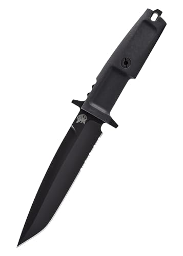 Extrema Ratio Feststehendes Messer Col Moschin Jagdmesser Outdoormesser Ritter Mittelalter Survival ab 18 Jahren (Schwarz) von Extrema Ratio