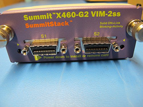 Extreme Networks Summit X460-G2 Serie VIM-2ss - Modul d'empilage réseau - empilage - Pour ExtremeSwitching X460-G2 Serie von Extreme Networks