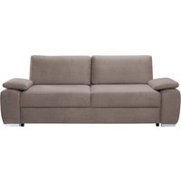 exxpo - sofa fashion 2-Sitzer "SOLSBURY, Sofa, Schlafsofa, Breite 200cm, zeitlos und elegant" inkl. Federkern-Polsterung, Bettfunktion und Stauraum, in Cord von Exxpo - Sofa Fashion