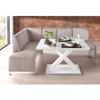 exxpo - sofa fashion Eckbank "Intenso, viele Bezugsstoffe Cord, Leder, Struktur 244/157 cm (B/T)", hohe Bodenfreiheit, frei im Raum stellbar, hoher Sitzkomfort exxpo - sofa fashion Eckbank "Intenso, viele Bezugsstoffe Cord, Leder, Struktur 244/157 cm (B/T)", hohe Bodenfreiheit, frei im Raum stellbar, hoher Sitzkomfort von Exxpo - Sofa Fashion