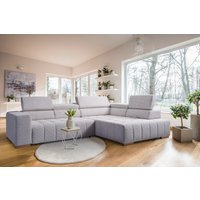 exxpo - sofa fashion Ecksofa "Elianos, hoher Sitzkomfort, aufwendige Kreuzsteppung im Sitz, L-Form" Kopfteile & Sitztiefe verstellbar, mit Bettfunktion, Cord, beige exxpo - sofa fashion Ecksofa "Elianos, hoher Sitzkomfort, aufwendige Kreuzsteppung im Sitz, L-Form" Kopfteile & Sitztiefe verstellbar, mit Bettfunktion, Cord, beige von Exxpo - Sofa Fashion