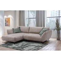 exxpo - sofa fashion Ecksofa "Samoa, bequem und modern, mit Easy-Lift-Bettfunktion, L-Form", Ecksofa Samoa, inkl. Bettfunktion, Bettkasten und Rückenkissen von Exxpo - Sofa Fashion