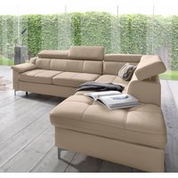 exxpo - sofa fashion Ecksofa, mit Kopf- bzw. Rückenverstellung, wahlweise mit Bettfunktion und Bettkasten von Exxpo - Sofa Fashion