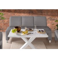 exxpo - sofa fashion Polsterbank "Intenso, Sitzbank, Breite 162 cm, wahlweise in Leder oder Textil" hohe Bodenfreiheit, frei im Raum stellbar, hoher Sitzkomfort von Exxpo - Sofa Fashion