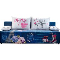 exxpo - sofa fashion Schlafsofa "Extravagantes Sofa für Individualisten mit Bettfunktion und Bettkasten" in außergewöhnlichen Bezugsvarianten, Solitärmöbel von Exxpo - Sofa Fashion