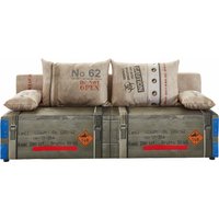 exxpo - sofa fashion Schlafsofa "Extravagantes Sofa für Individualisten mit Bettfunktion und Bettkasten" in außergewöhnlichen Bezugsvarianten, Solitärmöbel von Exxpo - Sofa Fashion