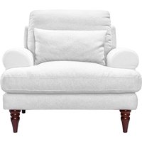 exxpo - sofa fashion Sessel, mit Schaumstoffflocken-Füllung, Holzfüßen und inklusive Zierkissen von Exxpo - Sofa Fashion