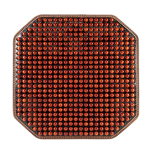 Eyccier 1 PC Auto Perlen Sitzdecke Sommer Autositz Cover hölzerne Perlen Kühle Kissenmatte für Home Office Sommerstuhl Kissen ... von Eyccier