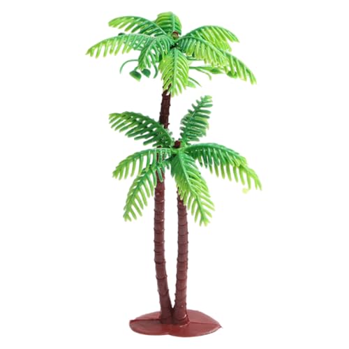 Eyccier Mini -Palme, 5.1x3, 2x3, 2 Zoll Plastiksimulationspalmen für Handwerk, Mini -Landschaftslandschaftsmodell, Kuchen -Topper, Wohnkultur. von Eyccier