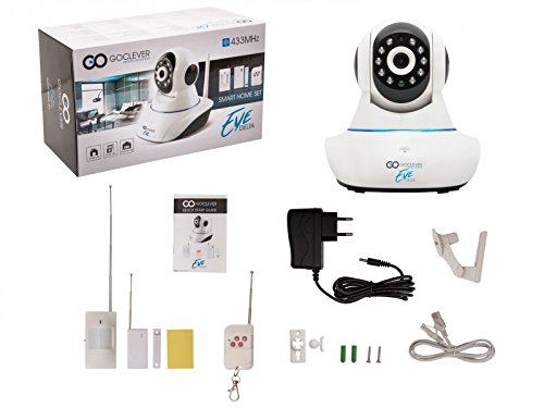 WiFi 720P HD Überwachungskamera IP Kamera WLAN Webcam IR Nachtsicht Smart Home Set von Eye Delta Smart Home Set