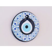 Handgemachte Evil Eye Wandbehang, Muttertagsgeschenk, Home Decor Eye, Geschenk Für Sie | Schütze Symbol, Nazar , Türkisch Wandkunst von EyeLikeItShop