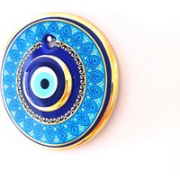 Handgemachte Glas Evil Eye Wandbehang Handgemachte Glas Evil Eye Wandbehang von EyeLikeItShop