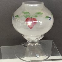 Orrefors Schweden Maja Glas Signiert Kristall Fuß Teelicht Kerzenhalter 6, 5 Groß von EyeOnValues