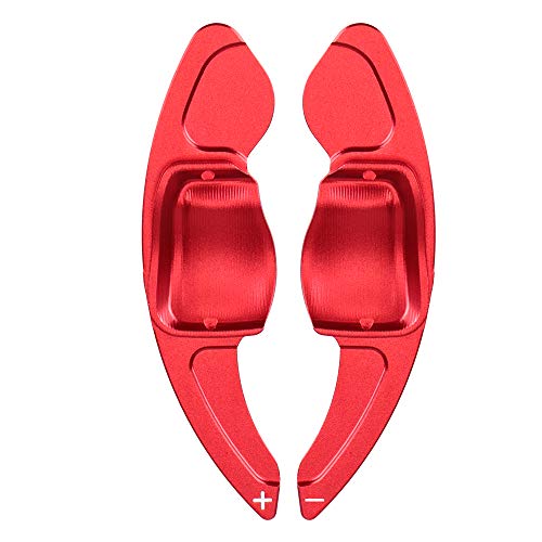 EyeeClub Auto Lenkräder Schaltwippen für VW Golf 5 6 MK6 GTI R Jetta MK5 Passat B6 B7 CC Polo,2 Stücke Lenkrad Schaltpaddel Verlagerung Legierung Schaltwippen Zubehör Aluminium von EyeeClub