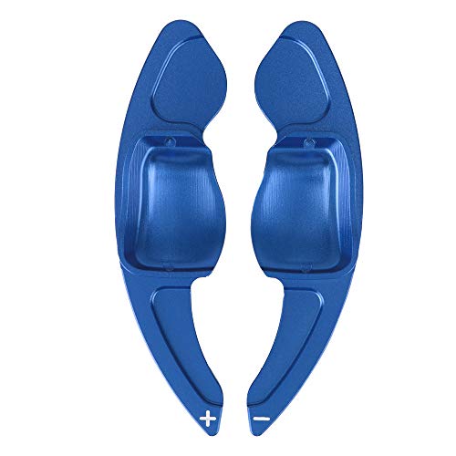 EyeeClub Auto Lenkräder Schaltwippen für VW Golf 5 6 MK6 GTI R Jetta MK5 Passat B6 B7 CC Polo,2 Stücke Lenkrad Schaltpaddel Verlagerung Legierung Schaltwippen Zubehör Aluminium von EyeeClub