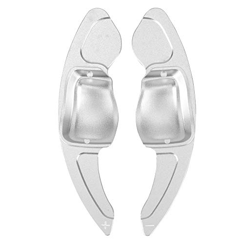 EyeeClub Auto Lenkräder Schaltwippen für VW Golf 5 6 MK6 GTI R Jetta MK5 Passat B6 B7 CC Polo,2 Stücke Lenkrad Schaltpaddel Verlagerung Legierung Schaltwippen Zubehör Aluminium von EyeeClub