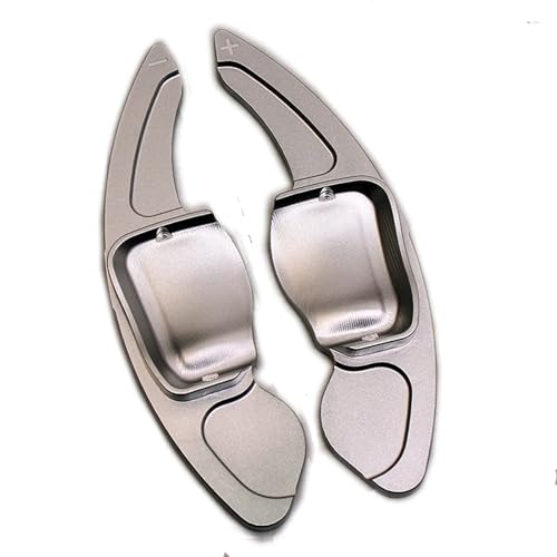 EyeeClub Auto Lenkräder Schaltwippen für VW Golf 5 6 MK6 GTI R Jetta MK5 Passat B6 B7 Polo Tiguan,2 Stücke Lenkrad Schaltpaddel Verlagerung Legierung Schaltwippen Zubehör Aluminium von EyeeClub