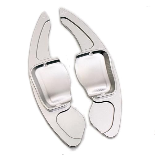 EyeeClub Auto Lenkräder Schaltwippen für VW Golf5 6 MK6 GTI R Jetta MK5 Passat B6B7 Polo Tiguan,2 Stücke Lenkrad Schaltpaddel Verlagerung Legierung Schaltwippen Zubehör Aluminium von EyeeClub