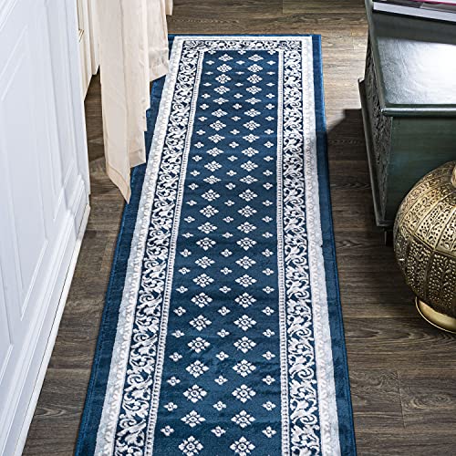 Eyely PDM504C-210 Moderner Acanthus-Teppich, französische Bordüre, für den Innenbereich, Vintage-Stil, Bohemian-Stil, traditionell, Schlafzimmer, Küche, Wohnzimmer, pflegeleicht, fusselfrei, 5 x 25 cm Eyely PDM504C-210 Moderner Acanthus-Teppich, französische Bordüre, für den Innenbereich, Vintage-Stil, Bohemian-Stil, traditionell, Schlafzimmer, Küche, Wohnzimmer, pflegeleicht, fusselfrei, 5 x 25 cm von Eyely