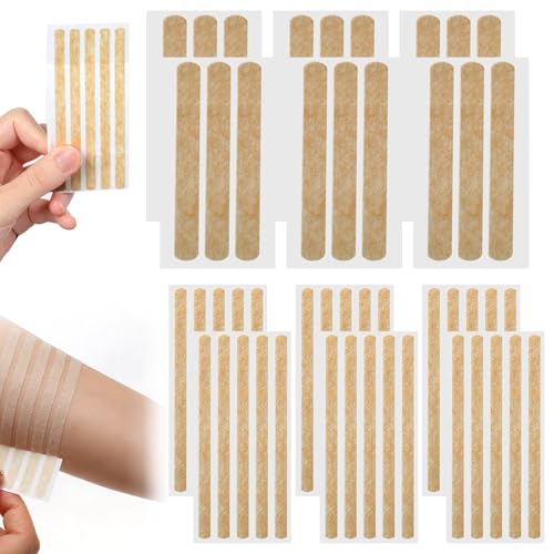 48 Stück Wundverschlussstreifen 2 Größen Wundverschluss Streifen Klammerpflaster Strips Hautverschlüsse für Erstehilfekit, Outdoor unterwegs 48 Stück Wundverschlussstreifen 2 Größen Wundverschluss Streifen Klammerpflaster Strips Hautverschlüsse für Erstehilfekit, Outdoor unterwegs von Eyerayo